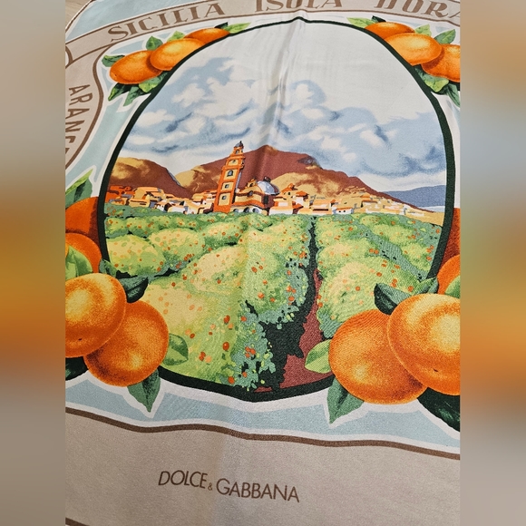 Dolce & Gabbana Silk Scarf - Picture 3 of 4